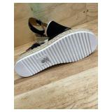 Soda Topic Open Toe Buckle Ankle Strap Espadrilles Flatform Wedge Casual Sandal