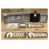 Home decor (lot of 8)