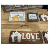 Home decor (lot of 8)