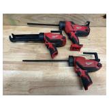 NON WORKING CAULK AND ADHESIVE GUN (lot of 3)