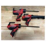 NON WORKING CAULK AND ADHESIVE GUN (lot of 3)