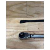 Husky: torque wrench and pry bar