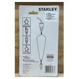 STANLEY 8oz Solid Brass Plumb Bob lot of 2