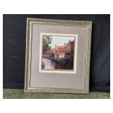 Framed Artwork by Louis P. Szapka 24x21 Inch Print
