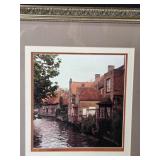 Framed Artwork by Louis P. Szapka 24x21 Inch Print