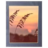 Framed Tom Strangest Nags Head 1980 Sunset Print 15x11