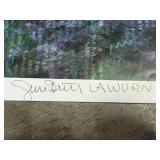 Gun-Britt Lawurn Signed Poster 