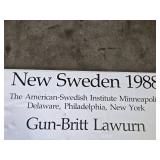 Gun-Britt Lawurn Signed Poster 
