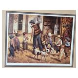 Framed Print "The Ice Man" by Jim Daly 30x36