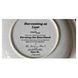 Set of Danbury Mint Farming the Heartland Collector Plates with Boxes