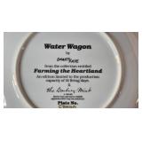 Set of Danbury Mint Farming the Heartland Collector Plates with Boxes