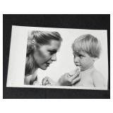 Collection of Vintage Black and White Family Portraits and Contact Sheets