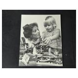 Collection of Vintage Black and White Family Portraits and Contact Sheets