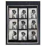 VTG Framed 30x40 Black and White Portrait Photography with Contact Sheets