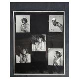 VTG Framed 30x40 Black and White Portrait Photography with Contact Sheets