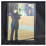 VTG 16x12 Photographic Print of British Policeman and Guard at Buckingham Palace