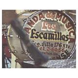VTG 16x12 Framed Photo Print of Banda Musical Los Escamillas