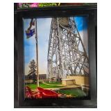 Set of Framed City and Landscape Photographs