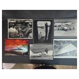 Set of Vintage Northwest Airlines Aviation Photographs