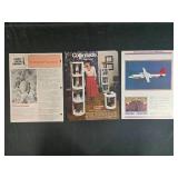Collection of 1980s Vintage Technology and Aviation Brochures and Manuals