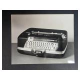 Collection of Vintage Photograph Prints Featuring Shoes, Typewriter, and Stamps