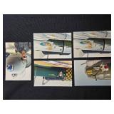 Collection of Vintage Military Aircraft Nose Art and Soldier Photographs