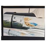 Collection of Vintage Military Aircraft Nose Art and Soldier Photographs