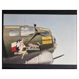 Collection of Vintage Military Aircraft Nose Art and Soldier Photographs