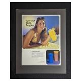 Collection of Vintage 1970s and 1980s Advertising Prints and Annual Report