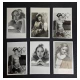 Collection of Vintage 1970s Glamour and Fashion Portrait Photographs