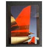 Set of Vintage Aviation Color Photographs Featuring Aircraft and Airport Scenes