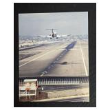 Set of Vintage Aviation Color Photographs Featuring Aircraft and Airport Scenes