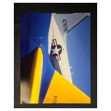 Set of Vintage Aviation Color Photographs Featuring Aircraft and Airport Scenes