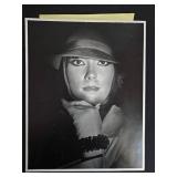 Collection of Vintage Black and White Studio Portraits and Model Comp Card