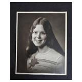 Collection of Vintage Black and White Studio Portraits and Model Comp Card