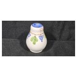 Giovanni Vietri Italian Pottery Salt, Pepper, and Toothpick Holder Set