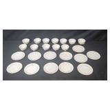 Set of 12 Noritake Sherwin Fine China Cups and Saucers