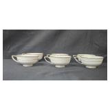 Set of 12 Noritake Sherwin Fine China Cups and Saucers