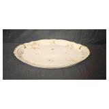 Theodore Haviland Limoges 18 Inch Floral Porcelain Serving Platter