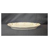 Theodore Haviland Limoges 18 Inch Floral Porcelain Serving Platter