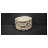 Set of 12 Noritake Sherwin Fine China 6-Inch Fruit Bowls