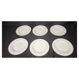 Set of 12 Noritake Sherwin Fine China Dinner Plates Japan