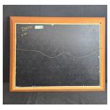 Framed Still Life Painting by Dunne 22x27.5 Inch