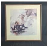Lenore Beran Signed Framed Print 