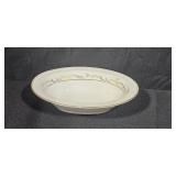 Noritake Sherwin Fine China 10.5 Inch Oval Serving Bowl