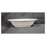 Noritake Sherwin Fine China 10.5 Inch Oval Serving Bowl