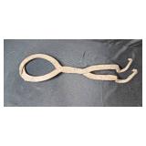 Antique Iron Ice Block Tongs