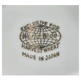 Harvest Wheat Serving Platter and Bowls Set by World Wide Japan