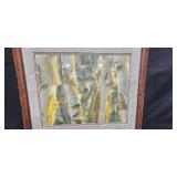 Framed Signed and Numbered Wolf Wildlife Art Print, 211/600