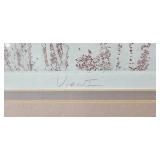 Framed Limited Edition William Marlow Butterfly Print View II 158/300